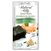 Natural Kitty Superfood Blend Chicken & Seaweed Cat Treat 48g (3 For $11)